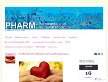 Tablet Screenshot of prehospitalmed.com